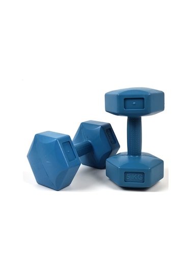 Dambıl Ağırlık Seti içi Demir Tozu Yüzde 40 Küçük Hacim 5 KG x 2