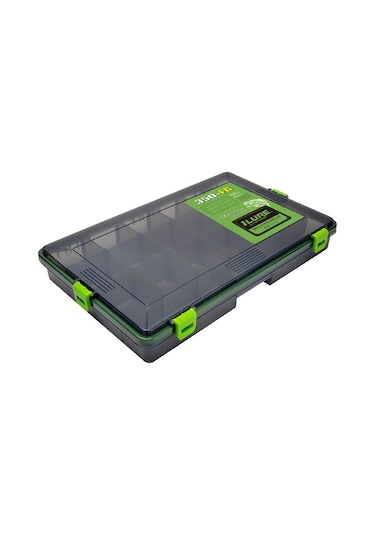 Aubyhe Yeşil Büyük Boy Su Geçirmez Olta Takı Kasası - Ayarlanabilir Fırsatlı Sepet Ve Taşıma Kolu İle