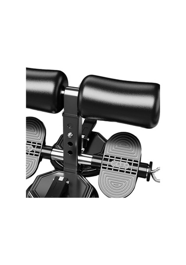 Dolıty 2 Güçlü Vantuzlu Sit Up Bar Ayarlanabilir Siyah Siyah