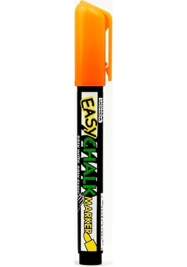 Marvy Easy Chalk Marker Tebeşir Kalemi Neon Turuncu