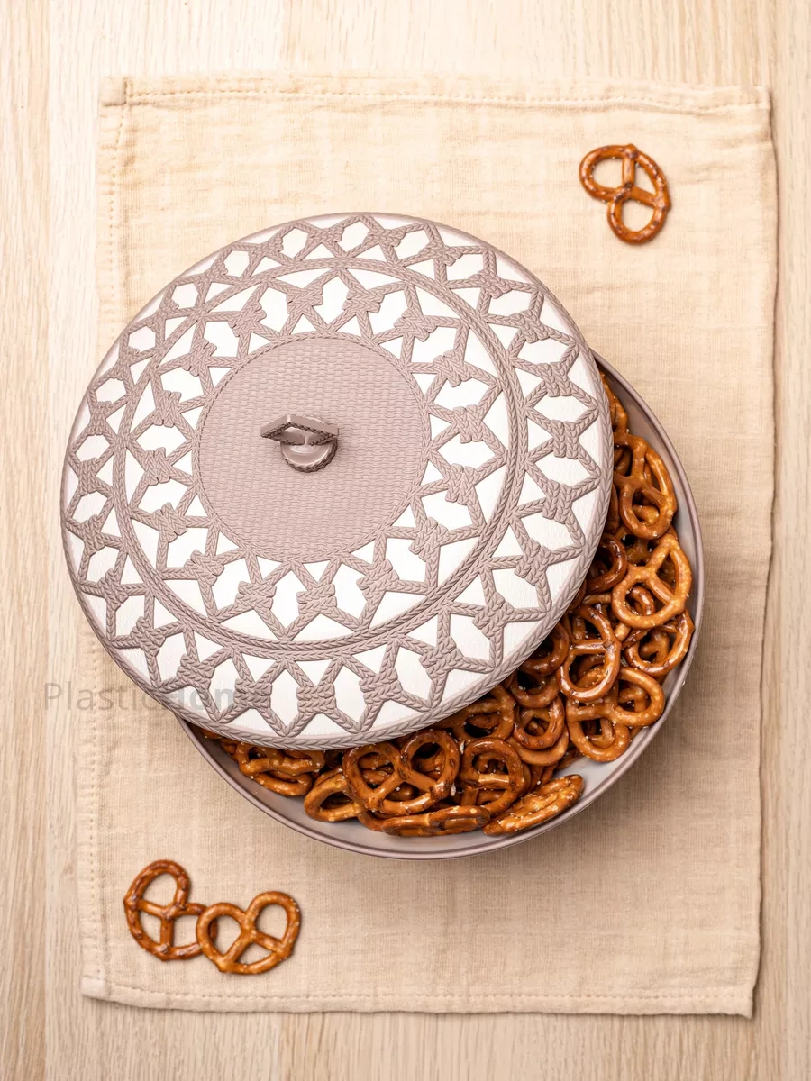 Al'ternativa Kmek Kovası Ve Kapaklı Şekeri Kâsesi Ve Şekerlik 202771298 Açık Bej