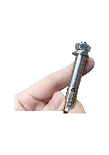 Genişletme Cıvataları 304 Paslanmaz Çelik Genişleme Vidalı Beton M8 M10 Duvar Ankrajı Vidalı Hareketleyici 60mm, M10 1pcs 24 x 28 x 20 MM