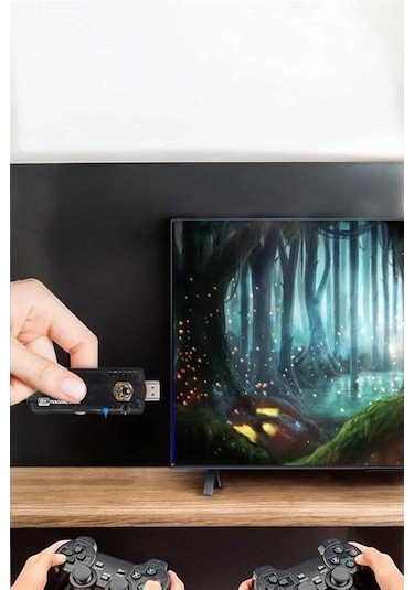 20.000 Oyunlu Premium Model Oyun Konsolu 8k Android Tv Hd Game Stick