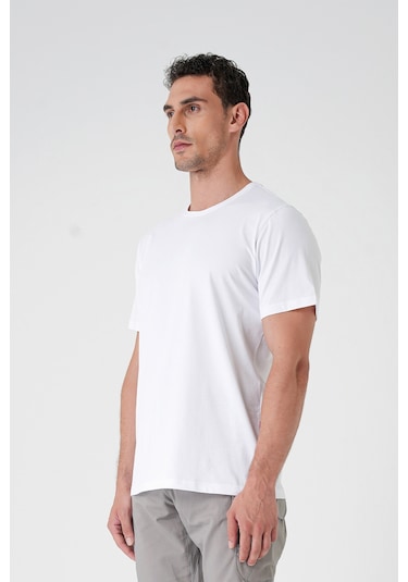 Mecanık Casual Neo Organic T-shirt Beyaz