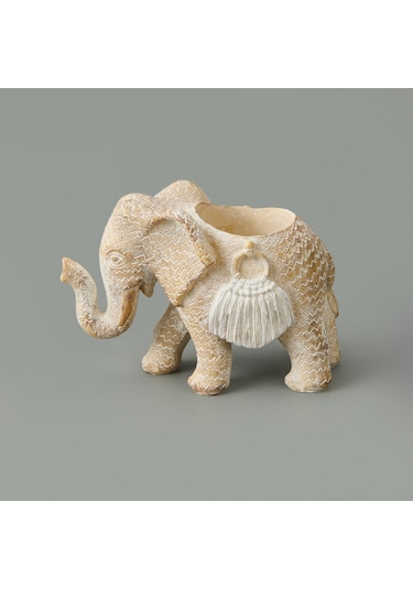 Kpmm Elephant Mumluk - Bej - 12x8 Cm Renkli