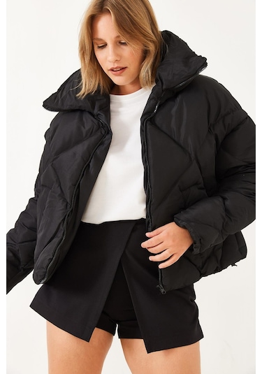 Shade Kadın Oversize Şişme Mont 10191065 - Siyah