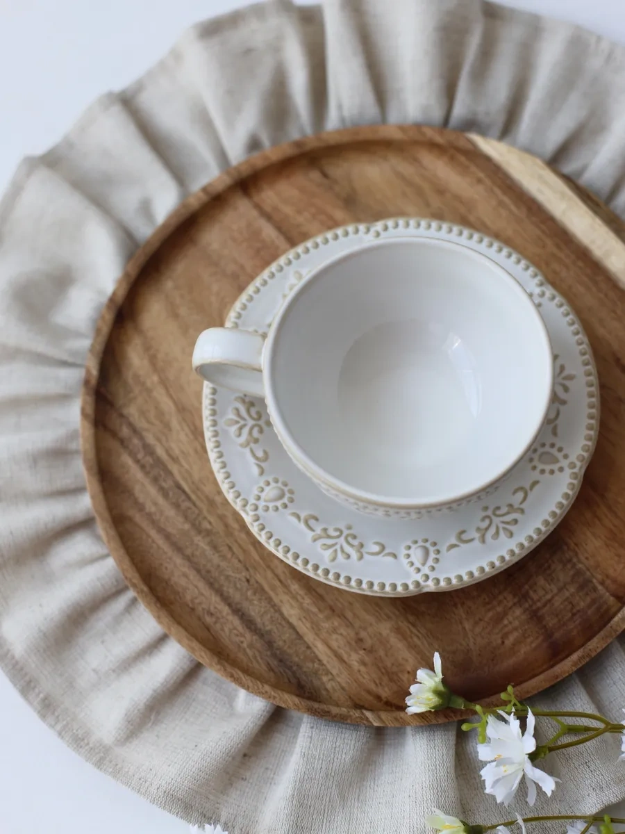 Home Lovers Dokuma Servis Peçeteleri Seti 2 Adet 284016684 Gri