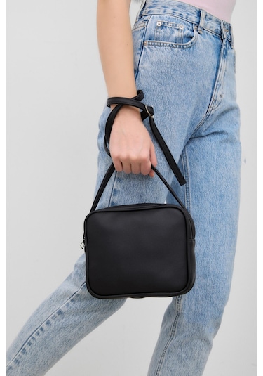 Shule Bags Lina Çapraz Çanta Siyah Siyah