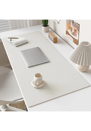 Elmpaly Japon Pembesi 10.63x23.63 İnç Büyük Boy Öğrenci Ofis Masa Altlığı Mouse Pad