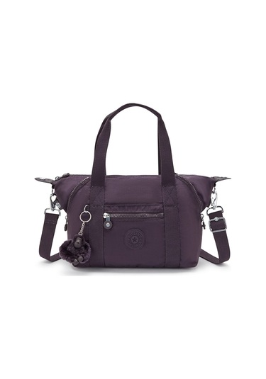 Kıplıng Art Mini Küçük Boy Omuz Çantası Mor Ultımate Plum Mor