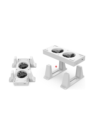 Tyx-0658 Xbox Series/s Kademeli Soğutucu Fanlı Dikey Stand