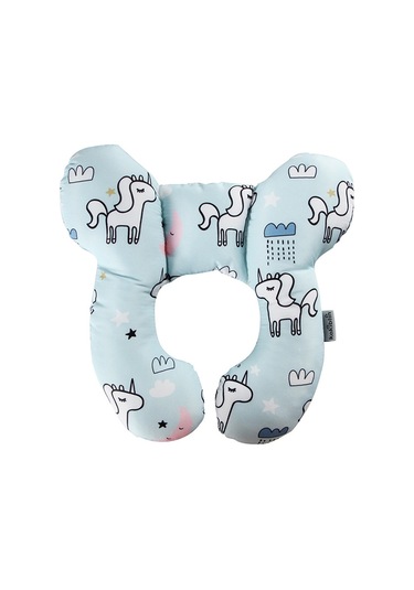 Koruyucu Seyahat Araba Koltuğu Baş Ve Boyun Yastık Yumuşak Boyun No.10 Ekru