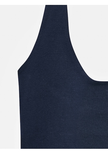Dilvin 21052 Halter Yaka Top-k.lacivert