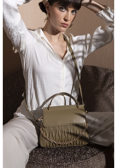 Sisley Kadın El Çantası Sly 180 Yeşil