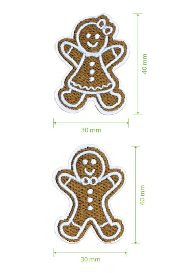 Pin Your Patch New Year Christmas Yeni Yıl Patch Set Patch Yama Seti Mor - Kırmızı