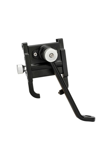 Ztto Z-85m Motosiklet Bisiklet Arka Ayna Montaj Telefon Tutucu Alüminyum Alaşımlı Darbeye Dayanıklı Telefon Braketi