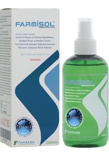 Farmisol Antiseptik Cerrahi El Yıkama Dezenfektanı 250 ML