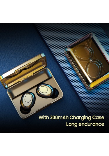 Gerçek Kablosuz Kulaklıklar, Ipx7 Su Geçirmez/ Cvc8.0 Akıllı Gürültü Engelleme/ Mikrofonlu İkili Aramalar İle Spor Müzik Kulaklığı