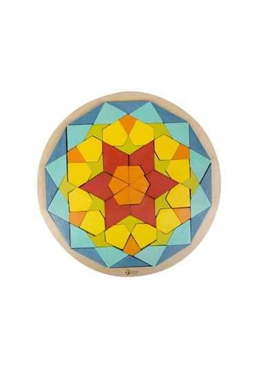 Classic World Ahşap    Mandala Bulmaca