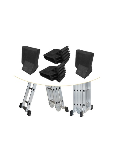 Homyl 4x Merdiven Ayak Kapakları Evrensel Kolay Kurulum