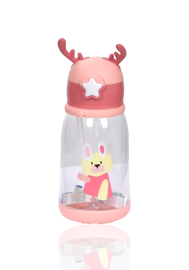 Tohana Geyikli Çocuk Matarası 600 ML Pembe