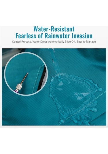 Ebitda Yeşil, Mavi, Siyah Renklerde Hafif Katlanabilir Su Geçirmez Sırt Çanta Lacivert