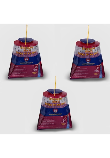 3 ADET FLY JAIL XL – POŞET KARASİNEK TUZAĞI