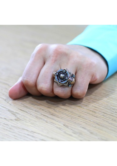 Mescid-i Aksa Detaylı Kenarları Fatih Sultan Mehmet Siluet İşlemeli Koleksiyonluk 925 Ayar Gümüş Erkek Yüzük Gümüş - Sarı Mescid-i Aksa Detaylı Kenarları Fatih Sultan Mehmet Siluet İşlemeli Koleksiyonluk 925 Ayar Gümüş Erkek Yüzük Gümüş - Sarı