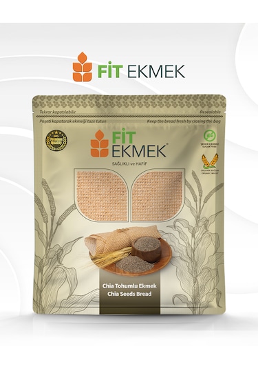 Fit Arpa Lavaş Ekmeği 300gr Ve Chia Lavaş Ekmeği 300gr