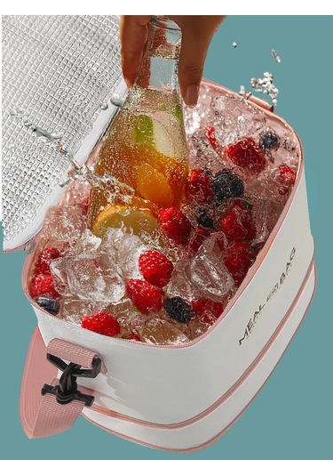 Frrocobag 10 Litre Termosağlık Yiyecek Soğutucu Çantası 445270347 Bej