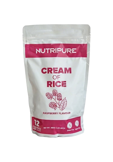 Nutripure Cream Of Rice 480 G - Frambuaz Aromalı
