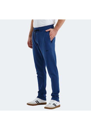 Slazenger VURAL Erkek Cepli Dar Paça Indigo Eşofman Altı
