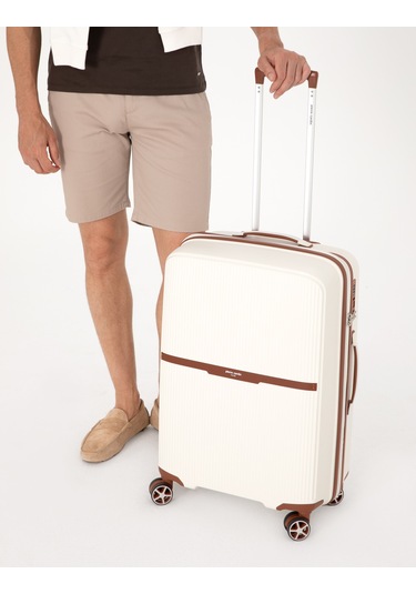 Pierre Cardin Erkek Bej Valiz 50312937-vr011 Bej