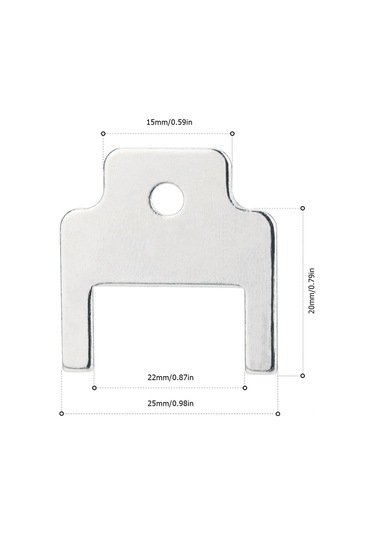 Xurunkeji 770301 Kimberly Clark Evrensel Dağıtıcılar İçin Kağıt Havlu Dağıtıcı Anahtarı, 5'li Paket Gümüş
