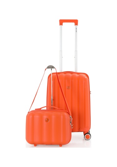 Mçs Polipropilen 2li Valiz Seti Kabin & Makyaj V305 S21yy1000073-set 00314 Turuncu