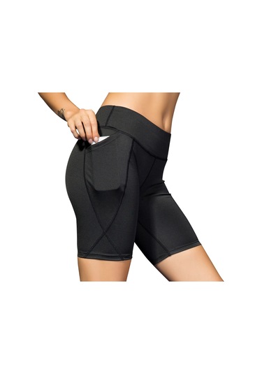 Skycity Yüksek Bel Yoga Şortu - Nefes Alabilen Koşu Ve Spor Kıyafeti Diğer