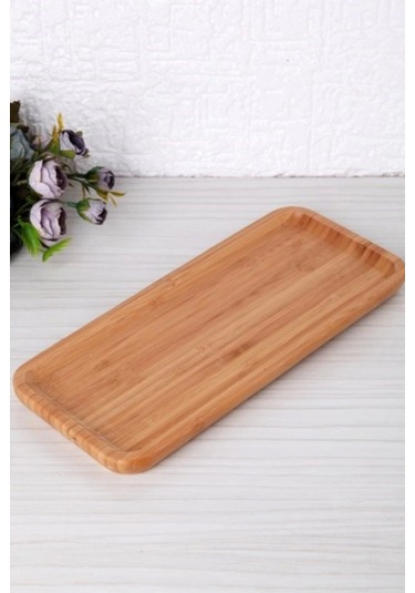 23 17 Bambu Sunum Tabağı Royaleks-blspp2317 Çok Renkli