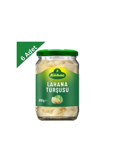 Kühne Lahana Turşusu 720 Ml X 6 Adet