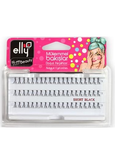 Elly 08 Kısa Tekli Takma Kirpik
