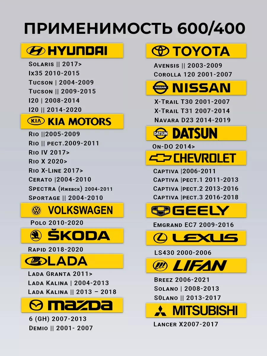 Rich Car Hibridsili Cam Silme Fırçaları 600/400 230663205