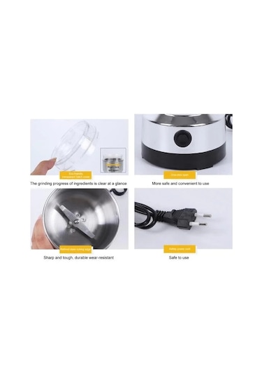 Mini Elektrikli Kahve Öğütücü 5365 Çok Renkli