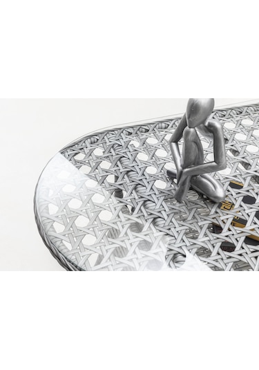 Focus Çay Seti Bahçe ve Balkon Mobilyası Takımı (2+1+1+Sehpa)-Gri Kahverengi