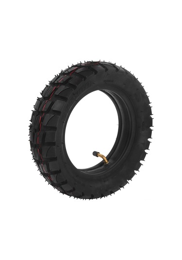 Wezone 10 İnç Elektrikli Kaykay Lastiği Ve İç Lastik - Kauçuk Malzeme, Güçlü Tutuş, Şok Emici, 242mm Çapı