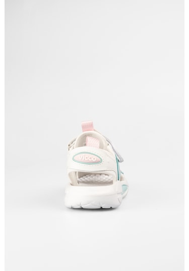 Vicco Rocket Işıklı Kız Okul Öncesi Beyaz Sandalet Beyaz