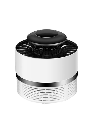 Geeksen Ev İçin Led Işıkli Usb Halka Aracı, Kimyasız 20-50 M² Etki Alanlı Beyaz Küçük Boy Sinek, Mus, Uçan Haşere Tutucu