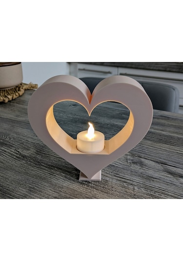 Kalpli Led Mumluk Tealight Uyumlu Dekoratif 3d Obje