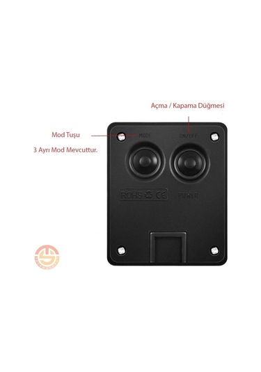 Technosmart 30 Ledli Solar Çiçekli Rgb Bayçe Aydınlatma Dekorasyo Çok Renkli