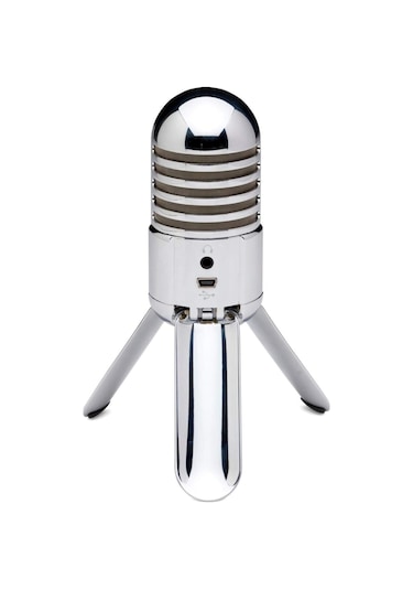 Meteor Mic Usb Mikrofon, Taşınabilir Stüdyo Kondansatör Mikrofonu, Chrome