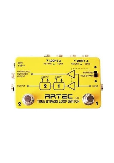Artec Ls-2 Çift Kanal Loop Switch Pedal