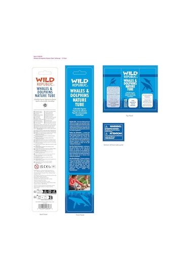 Wild Republic Balinalar & Yunuslar Koleksiyonu 12 Parça 20828